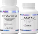 Teseract Medical Research Body Opravy s Vitality Boost, Společná podpora Dodatek, Setrvalá verze & Coenzym Q10 Antioxidant dodatek pro optimální zdraví