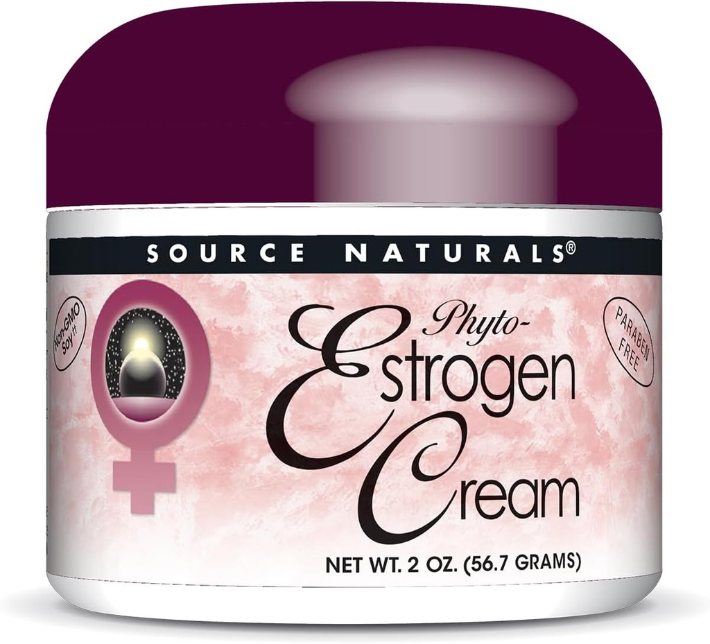 Supersmart Phyto- Estrogen Cream (Advanced Liposomal Delivery) - s granátem, Soy Isoflavone, Lecitin - Phytoestrogen Cream pro ženy campus 124; Non- GMO & Gluten Free - 2 Oz / 56.7g