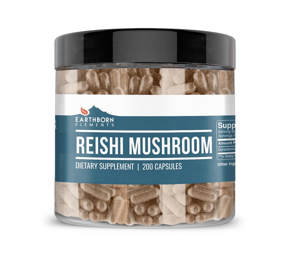 Reishi Houba 200 Kapsle, čisté a neředěné, bez přísad
