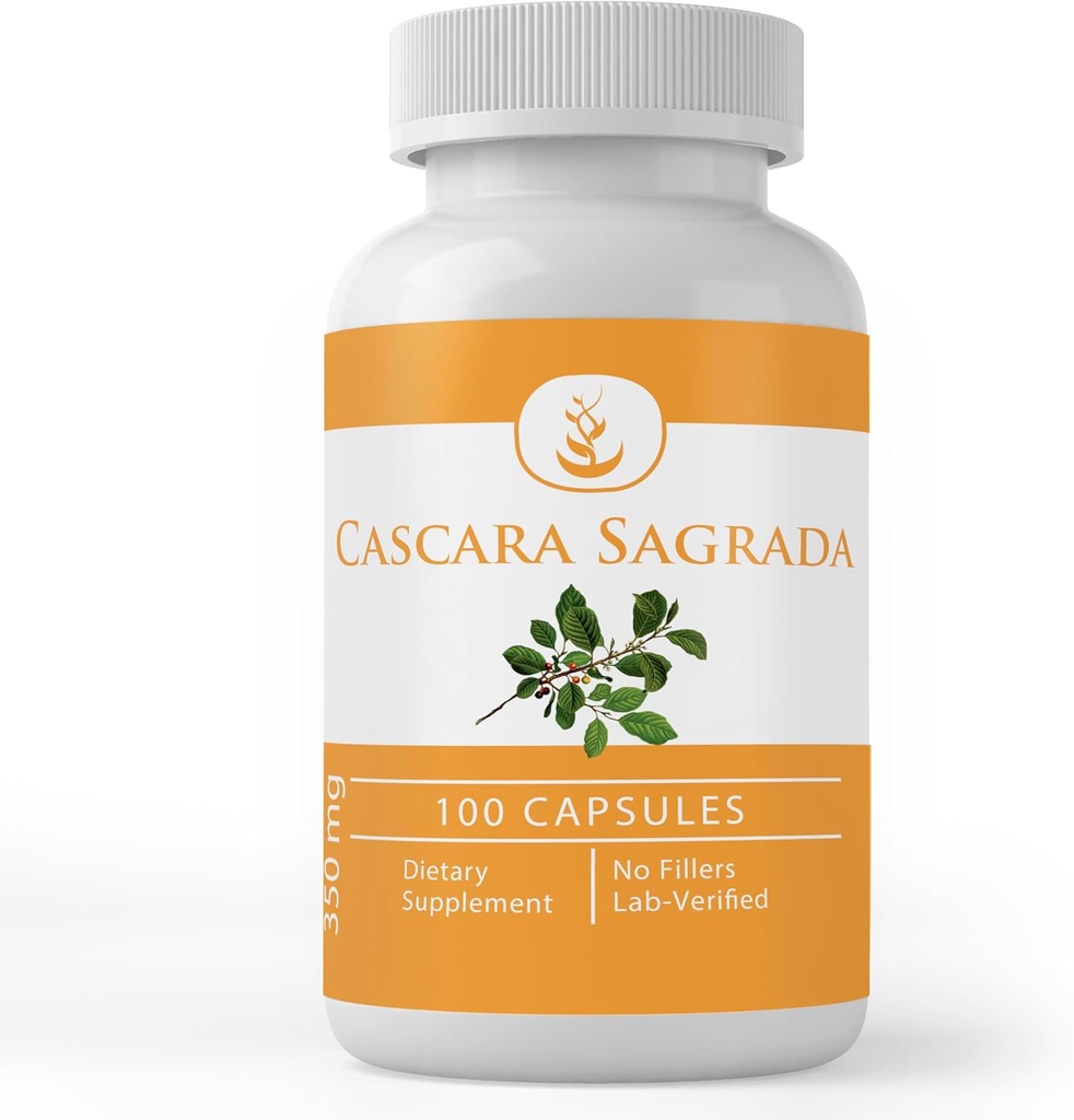 Čisté Původní ingredience Cascara Sagrada Extract (100 Kapsle) Vždy čisté, Žádné Fillers