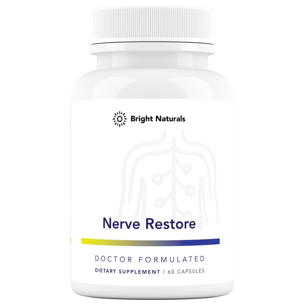 Nerve Obnova - Nerve Supplement - Zahrnuje Pea, White Willow, a B-Vitamin Nerve Support Complex pro pokročilou Nerve Zdraví - Vyrobeno v USA, 60 Kapsle