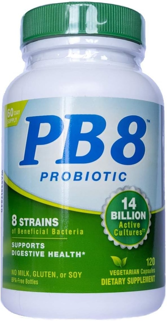PB 8 8 Probiotický průtok, 120 CT