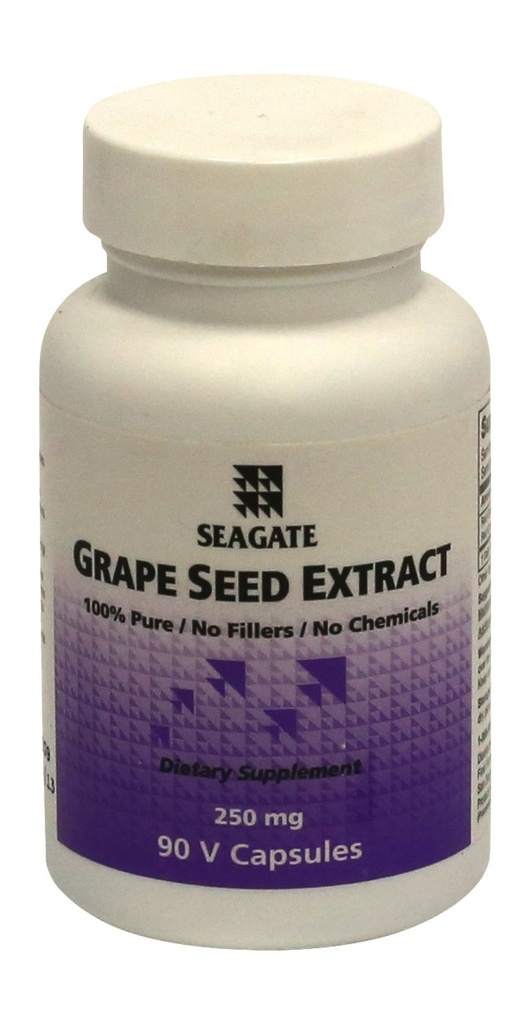 Produkty Seagate Grape Seed Extract doplňky 250mg, 90 Veg Kapsle