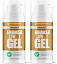 Vylepšený vzorec - Nízká T podpora Gel - T Booster pro muže - Muscle Recovery, Energy Booster, Zdravé stárnutí - Nyní s vitaminy D3, K2, B6 a L-Arginin