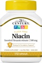 Niacin Flush zdarma 500 miligramů 110 tobolek