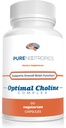 Čisté nootropics - Optimální komplex cholinu - Alfa GPC / CDP Citicoline Blend - 300 mg CLAS124; Kognitivní podpora CLAS124; Brain & Muscle Support