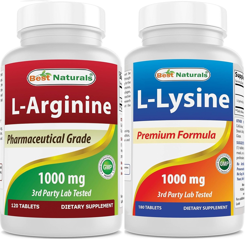 Nejlepší Naturals Arginine Lysine Combo