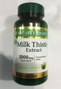 Nature 's Bounty Milk Thistle 1000mg, Bylinný doplněk zdraví, Denní dodatek, Gluten zdarma, Rychlé uvolnění Softgels, 50 Ct