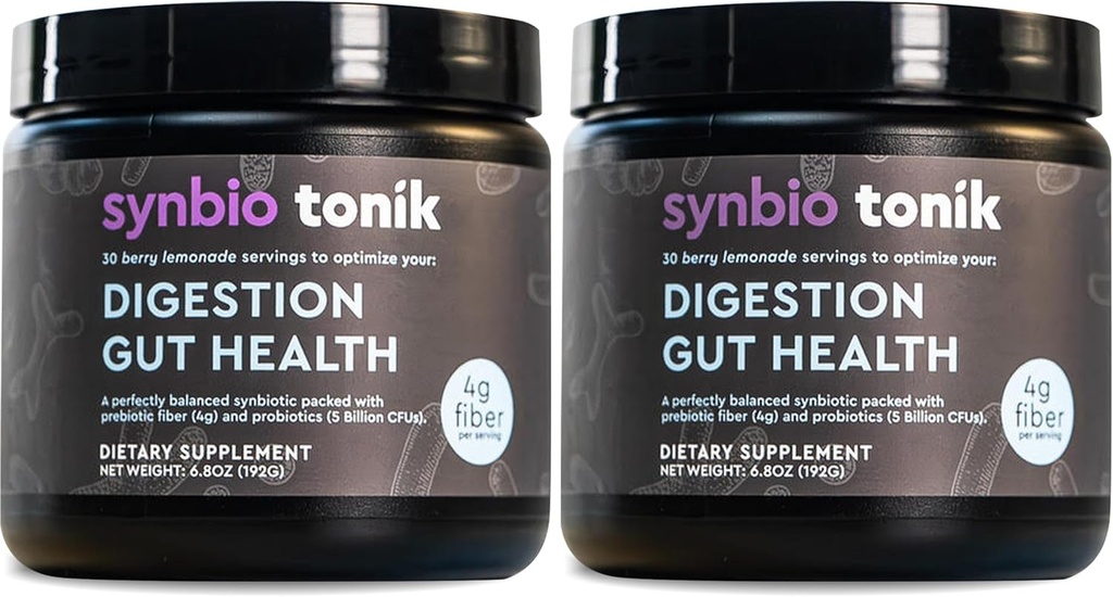 Synbio Tonik Prebiotika a Probiotika Pow124; Berry Lemonáda 124; Probiotika pro stravitelné zdraví 124; Denní dodatek 124; Zlepšit stravovací a Bowel Motions 124; Zvýšení energie a jasnost 124; 2 Cubs