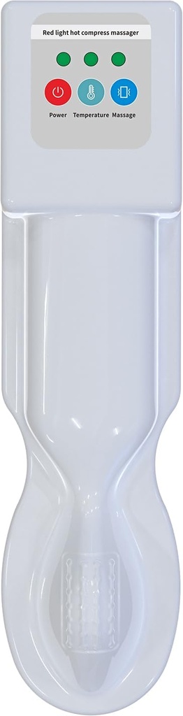 ALLANZ Red Light Hot Compress Massager, Přenosný Hemoroid Relief zařízení pro postchirurgické zotavení a zmírnění bolesti - Odblokovat programy & Podpora Comfort