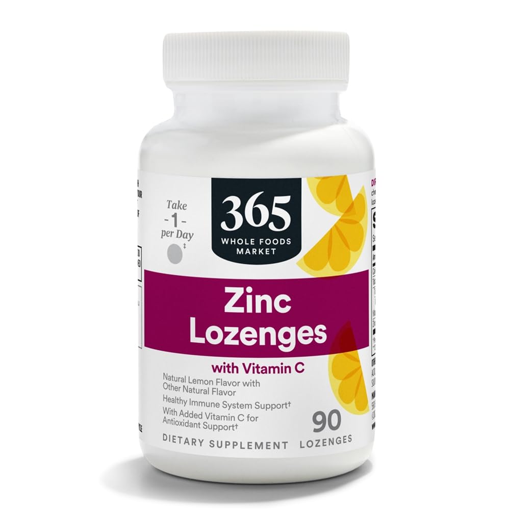 365 od Whole Foods Market, Lounceenges Zinek Vitamin C, 90 Počet