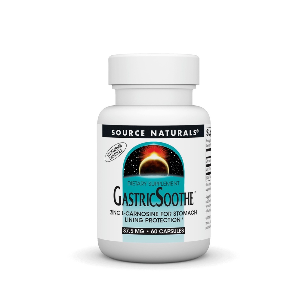 Zdroj Naturals GaustriSoothe Zink L Carnosinus * - 60 Veggie Caps