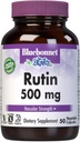 Bluebonnet Nutrition Rutin 500 mg (Sophora Japonica) Antioxidant Bioflavonoid for Cévec Support * Vegan, gluten- Free, Soy- Free - Plant- Based Rutin Supplement - 50 Zeleninové kapsle