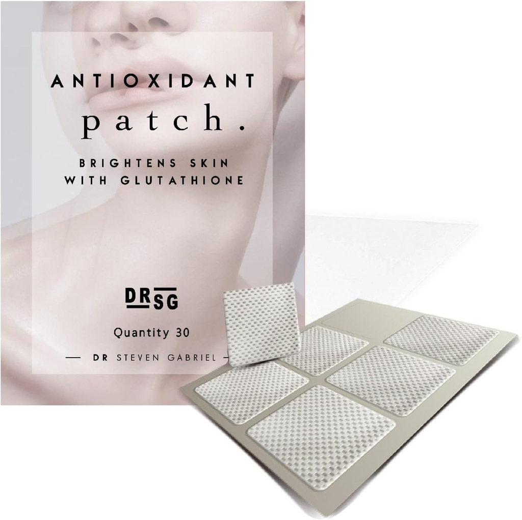 Dr. Steven Gabriel CLAS124; Glutathion Antioxidant Patch CLAS124; Zjasňuje kůži CLAS124; 30 Day Supply