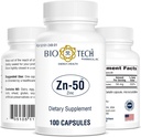 BioTech Pharmaceutical - Zn-50-100 Počet