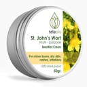 Teliaoils Organic St John 's Wort Beeswax suchá kůže krém