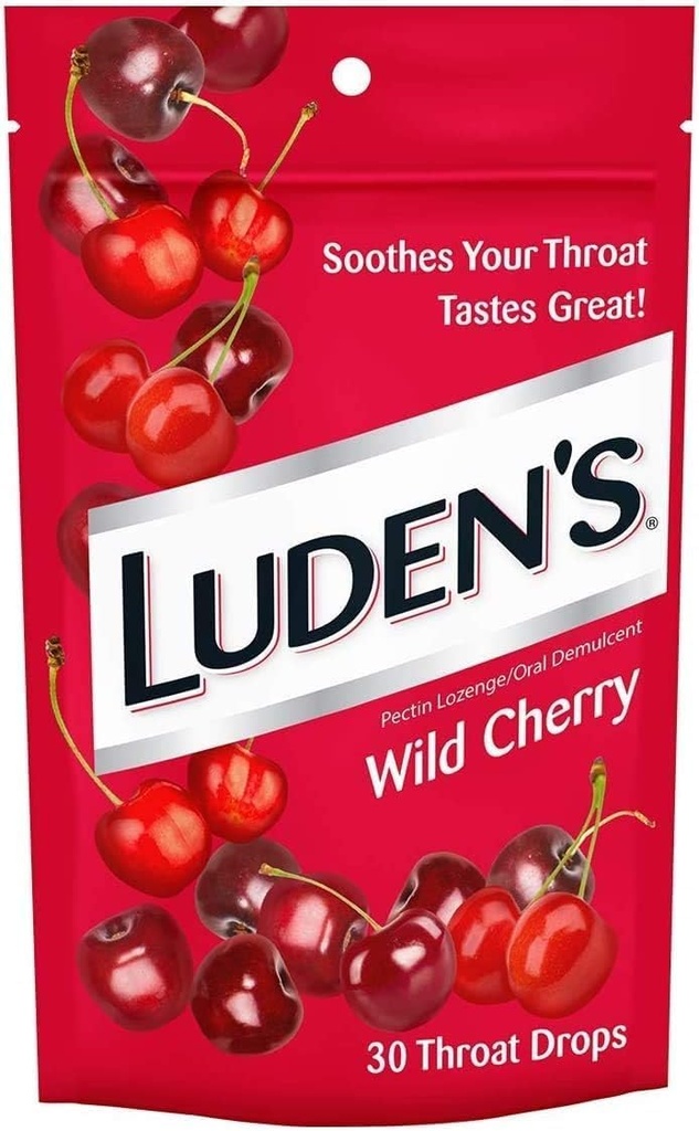 Ludenovo hrdlo kape Wild Cherry 30 kapek (3 PACK)
