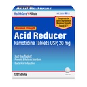 HealthCareAisle Famotidin 20 mg, 170 tablet, maximální redukce kyseliny sírové, zabraňuje a zmírňuje spálení srdce v důsledku požití kyseliny.