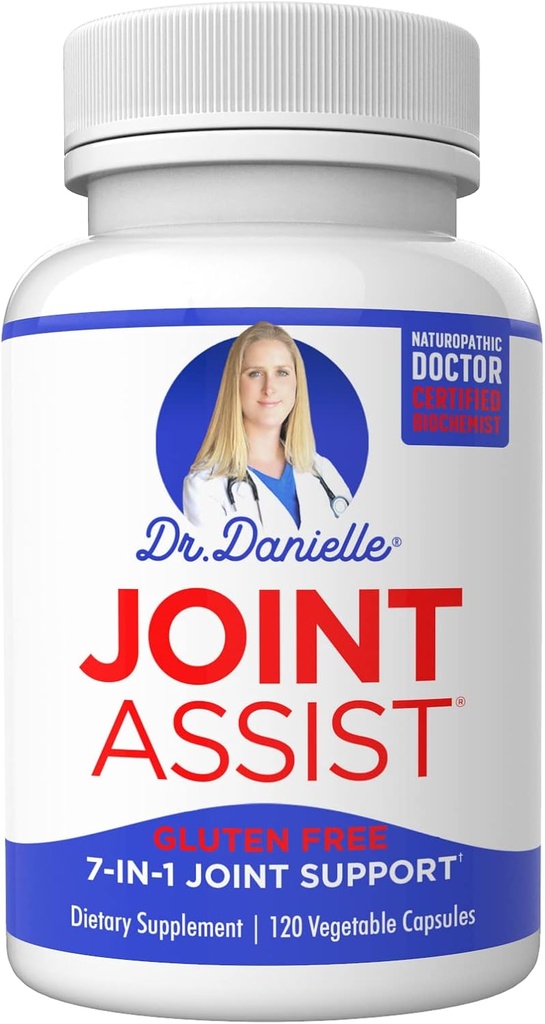 Dr. Danielle Joint Assist - Glucosamine Chondroitin Turmeric Msm Boswellia - Společná podpora a pomoc - 120 Kapsle