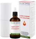 2, 2% roztok přípravku Lugol s jódem 3.4 Fl Oz colum124; Ingredienty lékové formy přípravku Lugols Solution Made with jód and Draslík Iodide. Heiltropfen ®