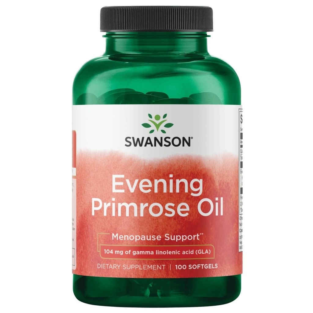 Swanson Večerní Primrose Oil (Omegatru) 1300 miligramů 100 Sgels