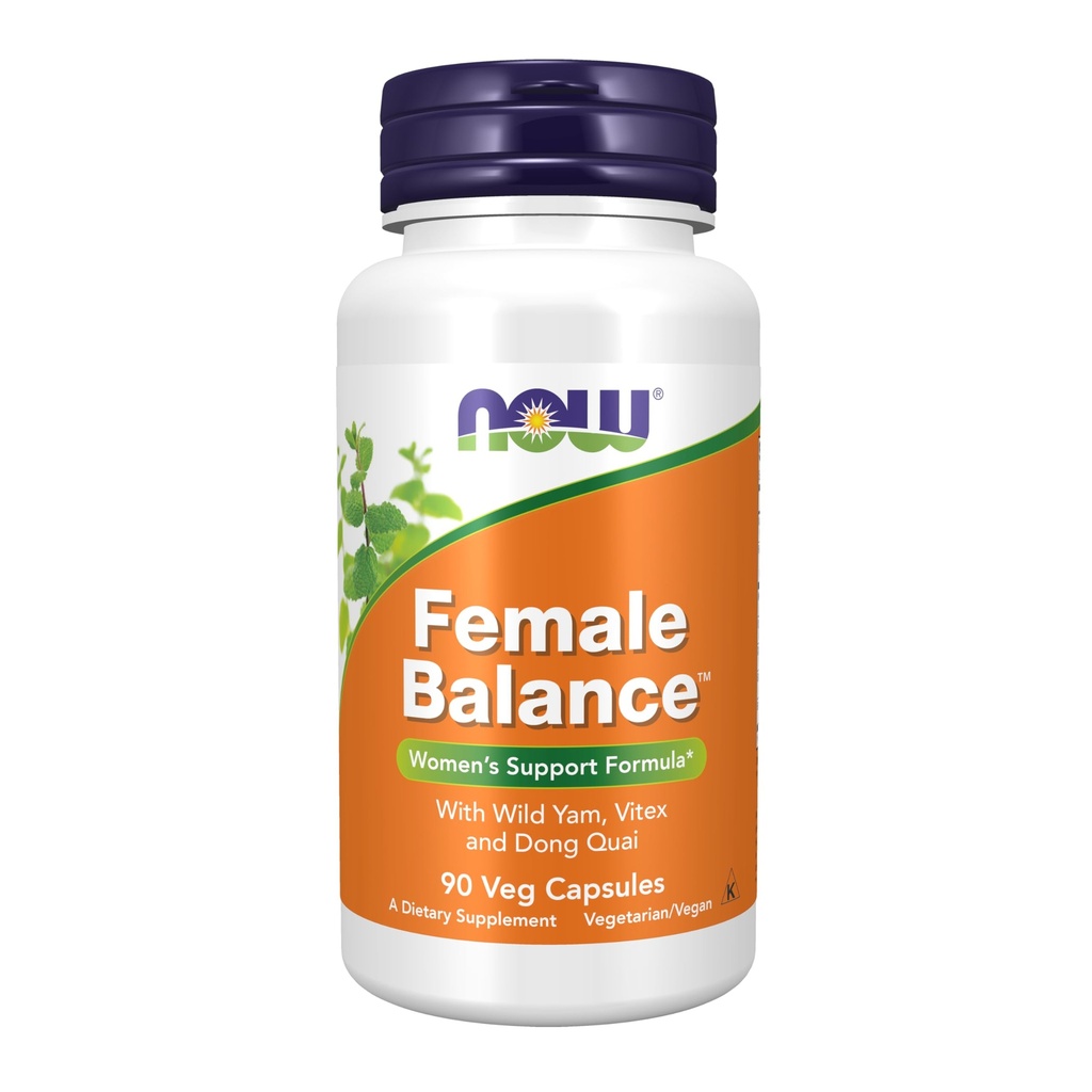 Nyní Potraviny Doplňky, Ženská rovnováha ™ s Wild Yam, Vitex, Dong Quai, GLA, Vitamin B-6 a Folát, 90 Kapsle