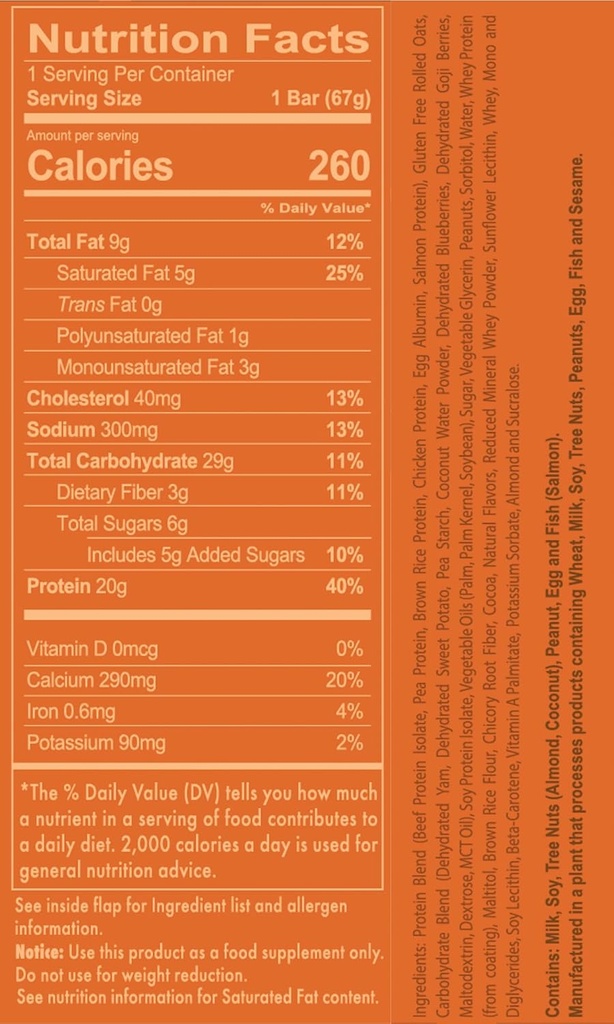 REDCON1 MRE Bar, křupavý arašídový máslo Cup, 20g celopotravinový proteinový bar s MCT olejem - Snadno se digest, Delicious Strava Náhradní Bar - Kdykoli protein Snack, Post nebo Pre Workout Bary (4 bary)