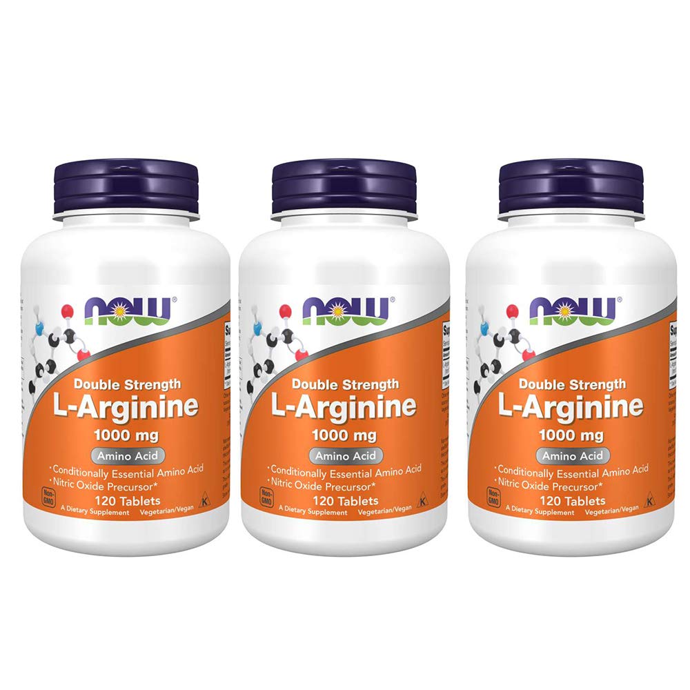 Foods L- Arginine 1000mg, 120 tablet (balení po 3 tabletách)