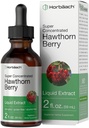 Horbäach Hawthorn Berry Extract OF 124; 2 fl oz OZ 124; Alkohol Free Liquid Tincture OF 124; vegetariánský dodatek, Non- GMO, gluten Free