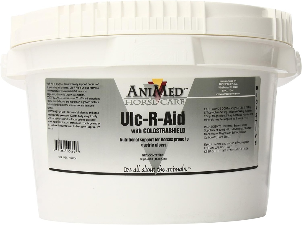 AniMed Ulc-R-Aid Nutriční dodatek pro koně, 10-Pound
