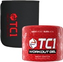 TC1 Pot více Bundle zahrnuje Pravidelné velikosti potní pás a Topical Sweat Gel cvičení Enhancer s Capsaicin