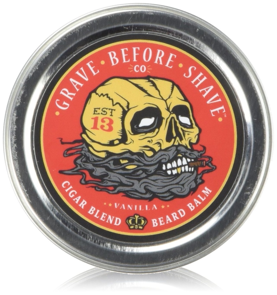 Hřbet před svarem ™ Cigar Blend Beard Balm (Cigar / Vanilla vůně) (2 oz.)