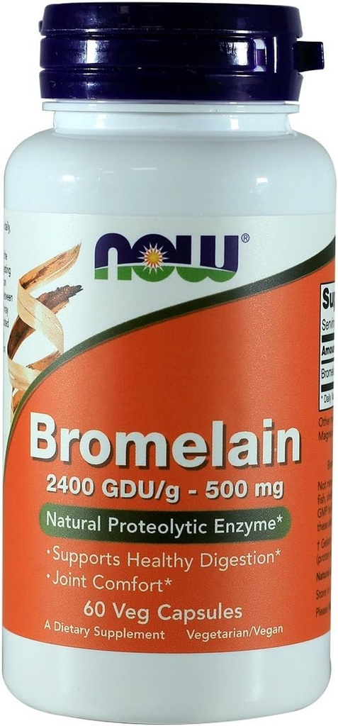 Bromelain 2400 GDU, 500 mg, 60 tobolek (balení po 2 ks)