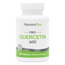 Natures Plus PRO Quercetin 600 mg - 60 tablet - Non- GMO, Vegan & gluten zdarma - 60 Služeb
