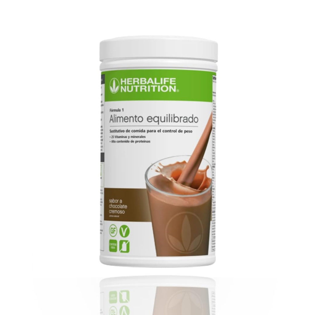Herbalife Formule 1 Nutritional Shake Mix, Holandská čokoláda, Net Wt. 27.5 OZ. (780G)