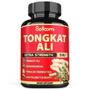 Satoomi 9in1 Tongkat Ali Root Extract - Ashwagandha, Tribulus Terrestris - 90 Kapsle pro 3 měsíce - Podpora síly, energie a zdravé imunity