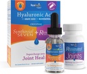 Hyalogická syntetická sedmá kyselina hyaluronová kapalná & resveratrol Kapsle - HA Společná podpora - Vegan - 1 oz