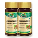 Zandu Ashwagandha Kapsle (120 veg čepice), Vyrobeno čisté Extracts of Ashwagandha, Imunity Booster, Pro přírodní sílu těla, Stress Buster (Balení 60 x 2)