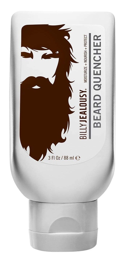 Billy Žárlivost Beard Quencher, Nurishing a posílení Moisturizer pro Mane a kůže s máslem, aminokyselin a černého ovesného semene, Fights Frizz, Relieves Itch a Flakes, 3 Fl Oz