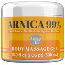 Arnica 35 - Arnica Gel pro podlitiny Extra Strong 98% 16.9 Fl Oz, masáž svalů a kloubů, přírodní a dermatologicky testovaná formule - Vyrobeno v Itálii