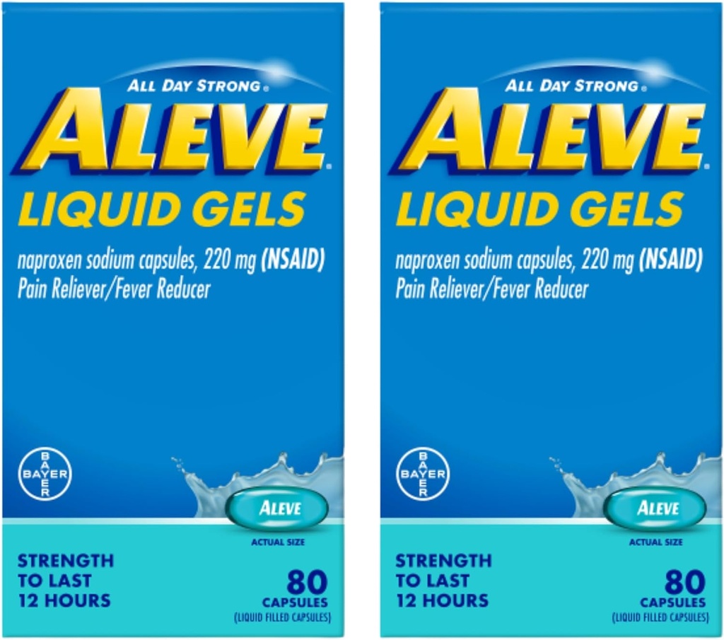 Aluve tekuté gely 80ct. 24cs - 2 balení