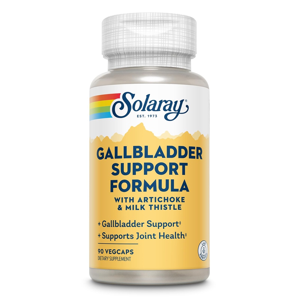 SOLARAY žlučník Support Formule 124; Zdravý žlučník & Játra Support 124; 30 Služební 124; 90 VegCaps