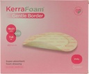 7 "x 8" Oval Gentle Border Foam Dressing for Wound Care (CWL1135) - Aid Wound Healing by Absorbing and reserving Draining While Being Gentle on The Okolo Skin. (Box of 10)