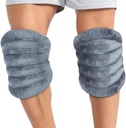 Atsuwell Mikrovlnné vyhřívání Pad pro kolena, Microwatable Vyhřívané Koleno Wrap pro loket, křeče, svalovina, kloub, Vyhřívací Pad Microwaveable Warm Compression, 2 balení