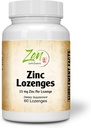 Zen doplňky - Zinek Lozenges 15 Mg Imunitní podpora Antioxidant doplněk & Velký Ochutnávání Zinek 60- Lozenge