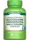 Nature 's Truth Glucosamine Chondroitin MSM Komplex 124; 90 Caplet crust 124; s turmeric crust 124; Double force crust 124; Non- GMO & gluten zdarma dodatek