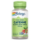 SOLARAY Cayenne Pepper Kapsle s Capsaicin - Capsaicin doplňky pro Powerful Wellness Support - 40000 Tepelné jednotky na VegCap - Vegan, Non- GMO, Gluten- Free, 60denní záruka, 100 Služeb