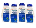 Karbonát vápenatý ragby 500mg Antacida Tablety Pepermint, Pravidelný Stregh, 150 Žvýkací Tablety - 4 balení