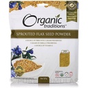 Sprauled Flax Golden Organic Tradice 8 oz Bag