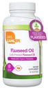 Zahler Organic Flaxseed Oil - 1000mg Softgels - Organic Omega 3 ALA dodatek - Kosher Non-GMO Gluten Free Vegetarian-Friendly Flaxseed (90 Počet)